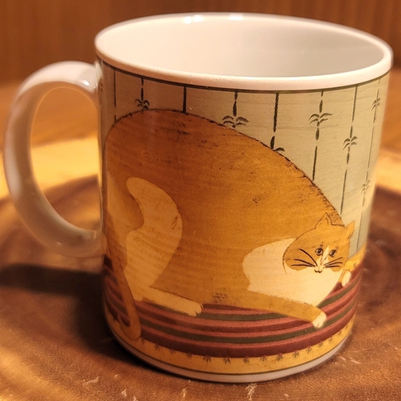 Warren Kimble Cat Collection Mug Cup Stoneware 10 oz. - Picture 2 of 7